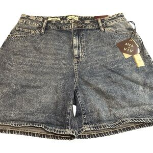 Ava & Viv Dark Blue Jean Shorts